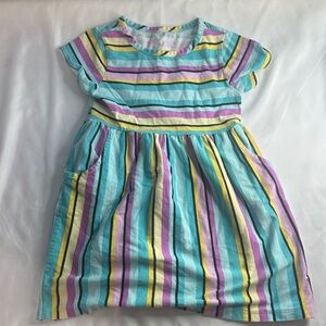 Wonder Nation Colorful Striped Dress